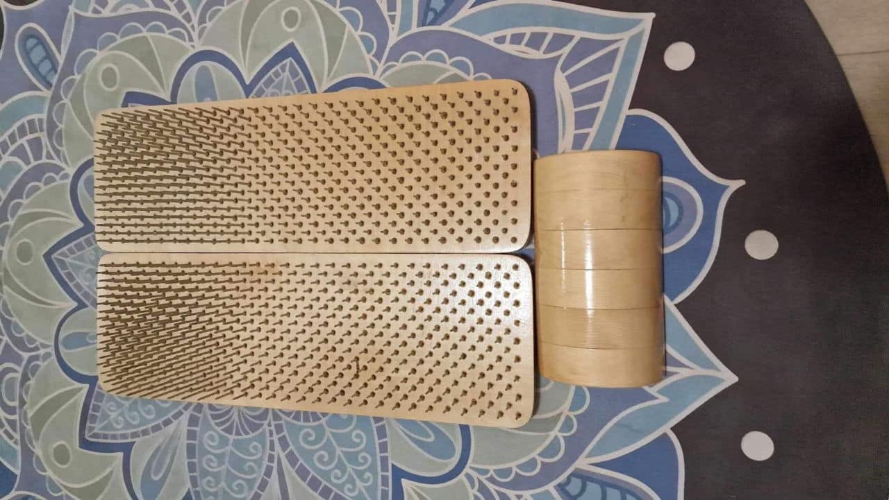 Акупунктурный аппликатор спины