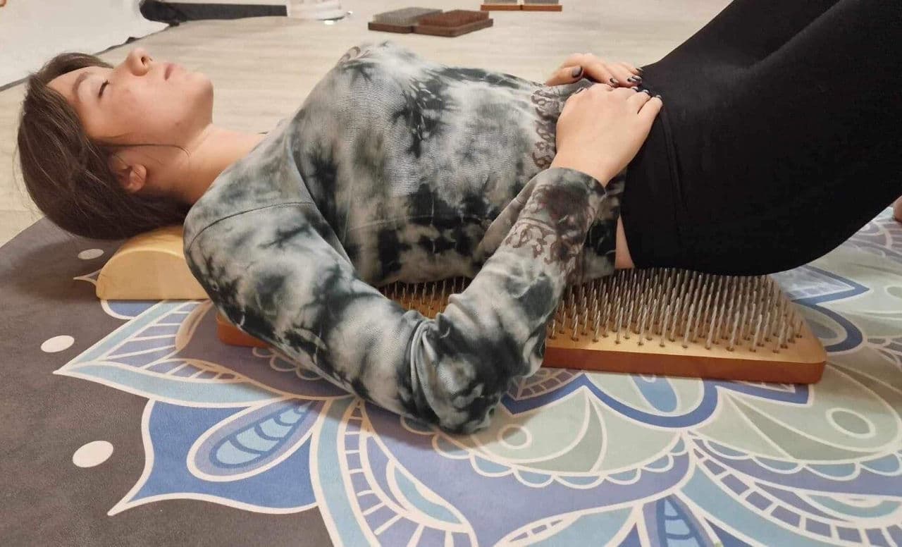 Акупунктурный аппликатор спины