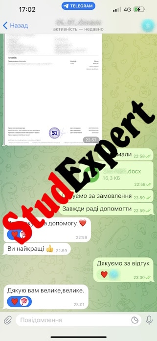 Купити мотиваційний лист для працевлаштування в Україні