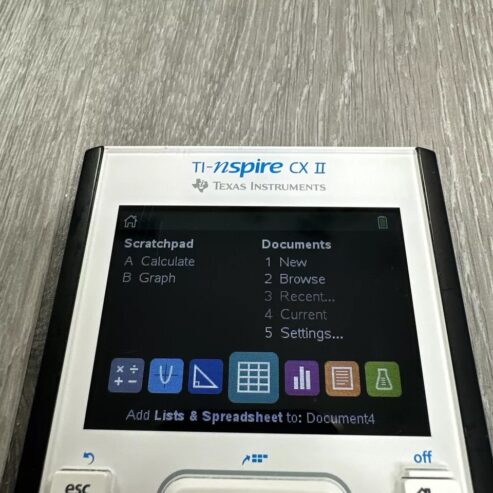 Графический калькулятор TI-Nspire CX II