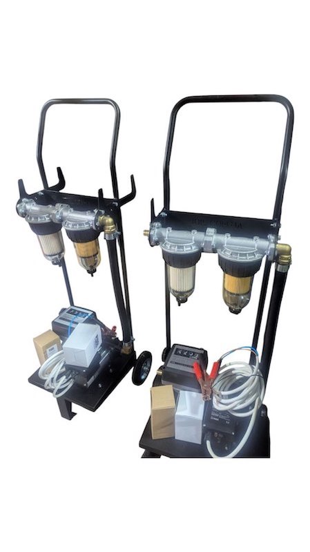 Фільтруюча станція для дизпального та мастил