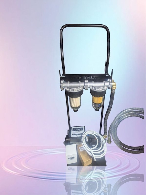 Фільтруюча станція для дизпального та мастил