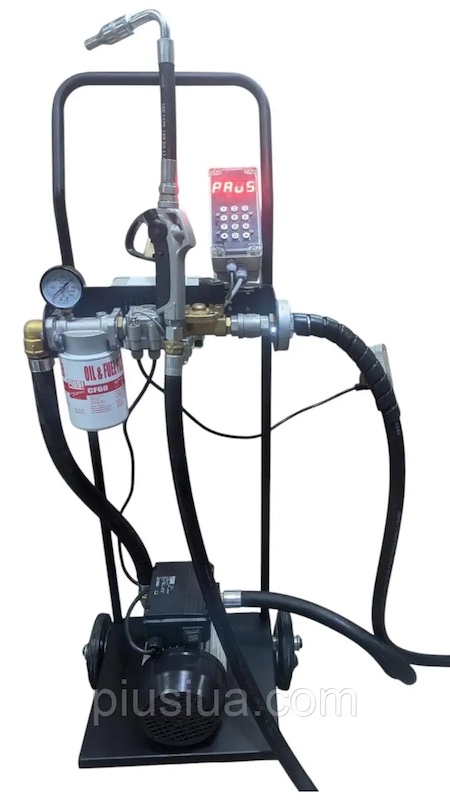 Фільтруюча станція для дизпального та мастил