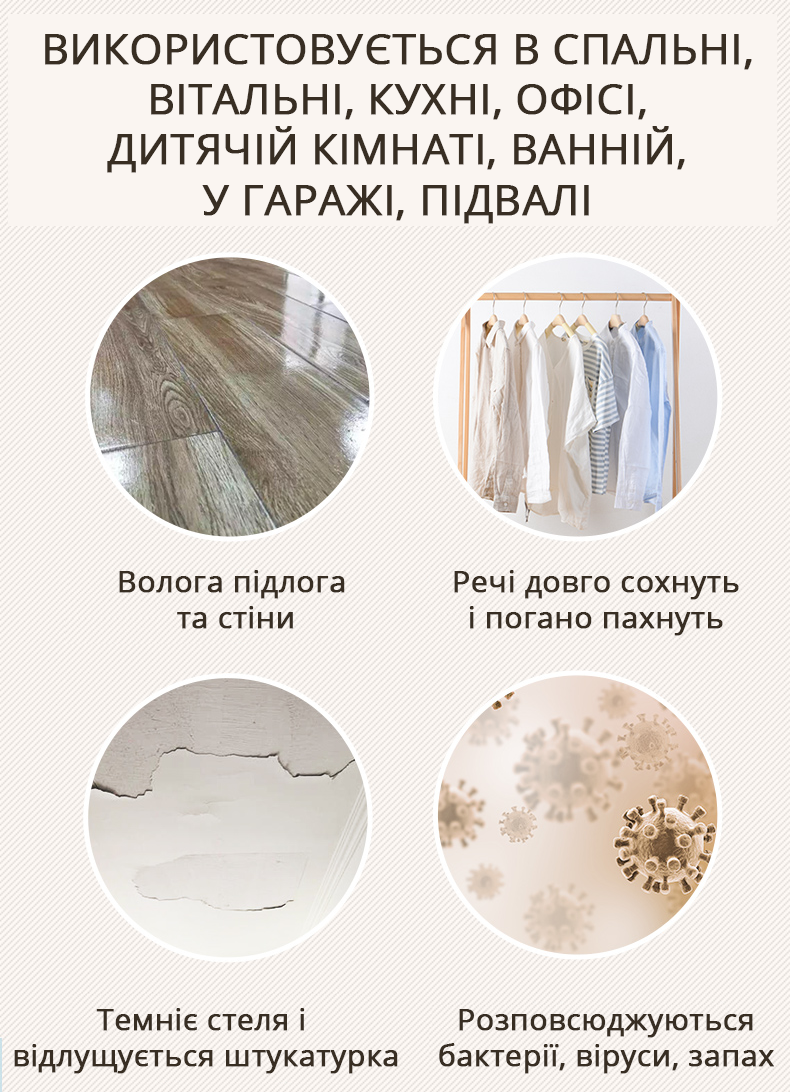 Ефективний осушувач повітря Aircond D-12L