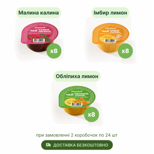 ВітамініЯ – сімейне виробництво чаю. Фруктово-ягідний чай. В