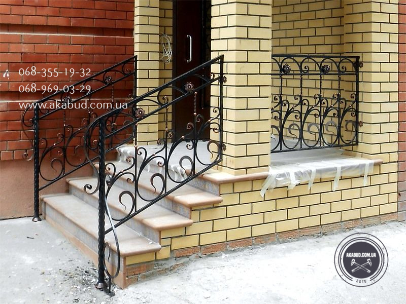 Паркани ковані, зварені, із профлисту. Навіс. Ворота.