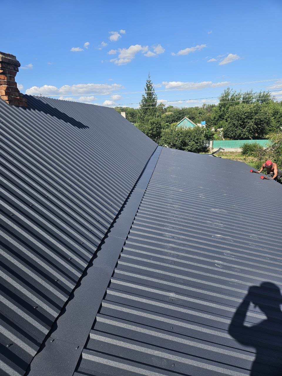 Кровля фасад кровельные работы крыша ремонт Днепр