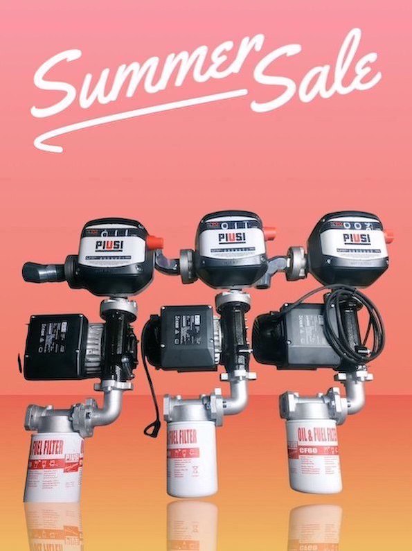 Електронасоси PIUSI (Італія) для дизельного пального