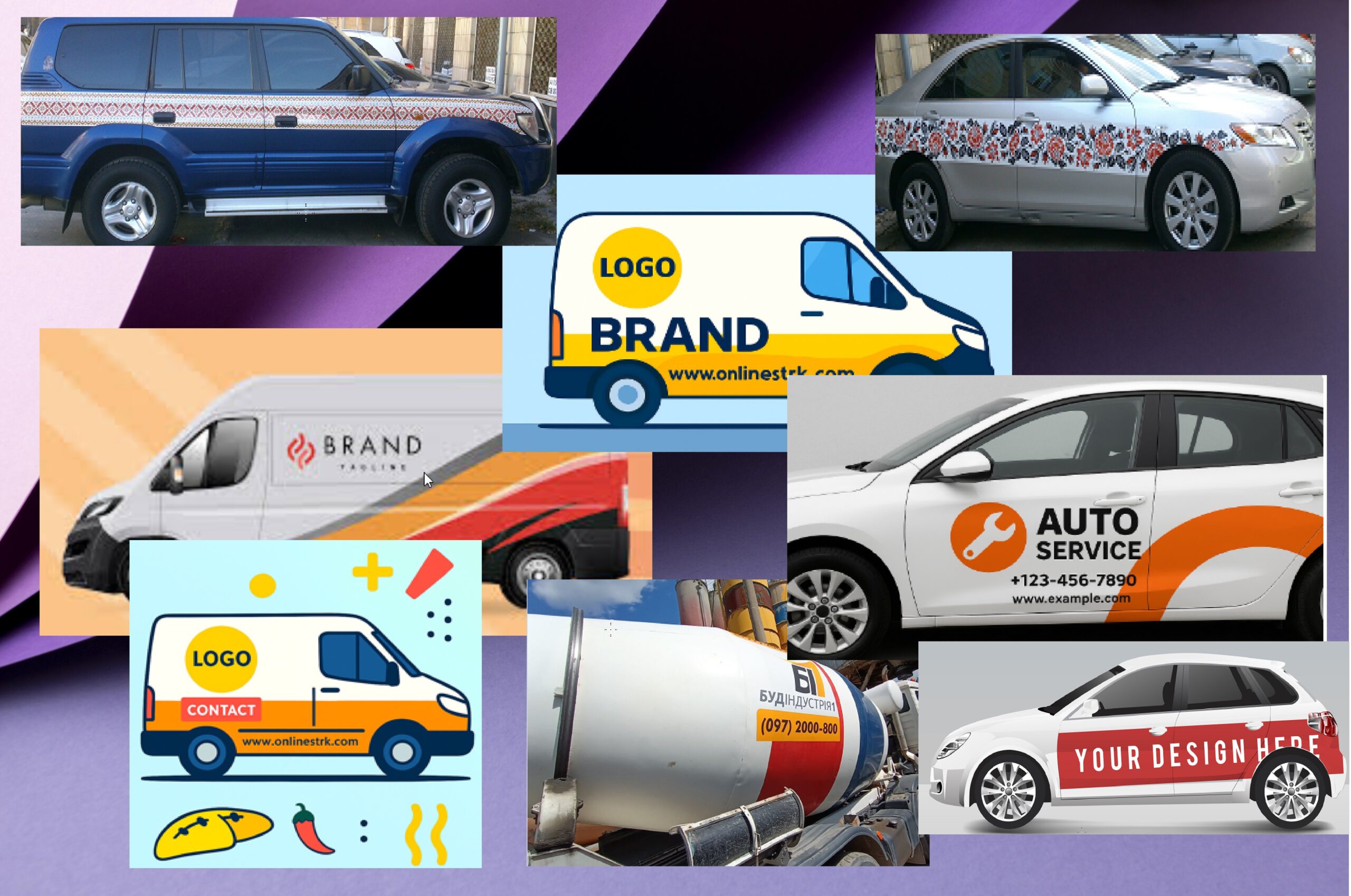 Наліпки для авто: коли транспортний засіб працює на ваш брен