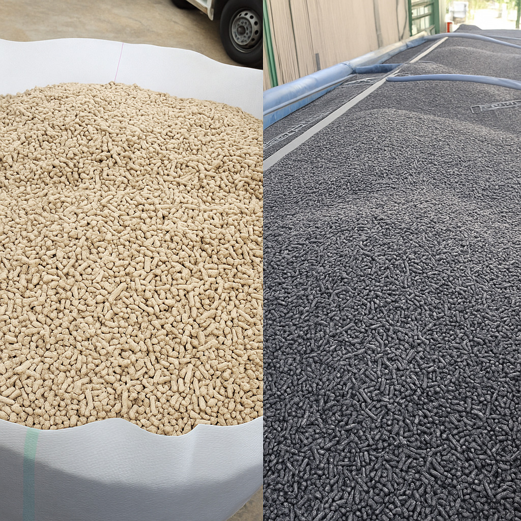 Пелет з деревини та лушпиння від 22 тонн