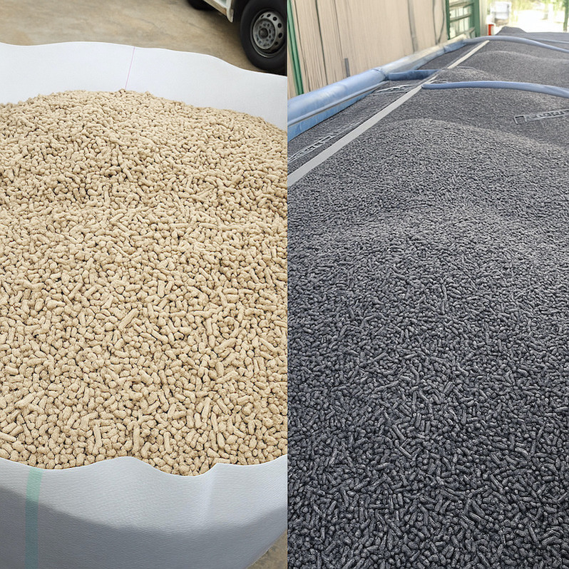 Деревні пелети та пелети з лушпиння оптом з доставкою