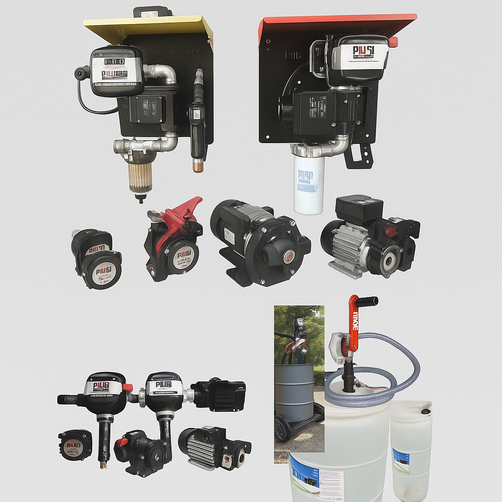 Італійські насоси PIUSI для дизельного пального 12В/24В/220В