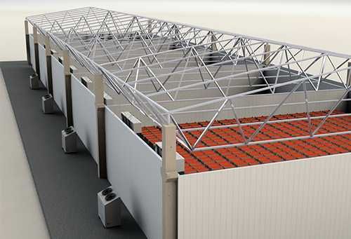 Камера заморозки/хранения молочной продукции – установка с о