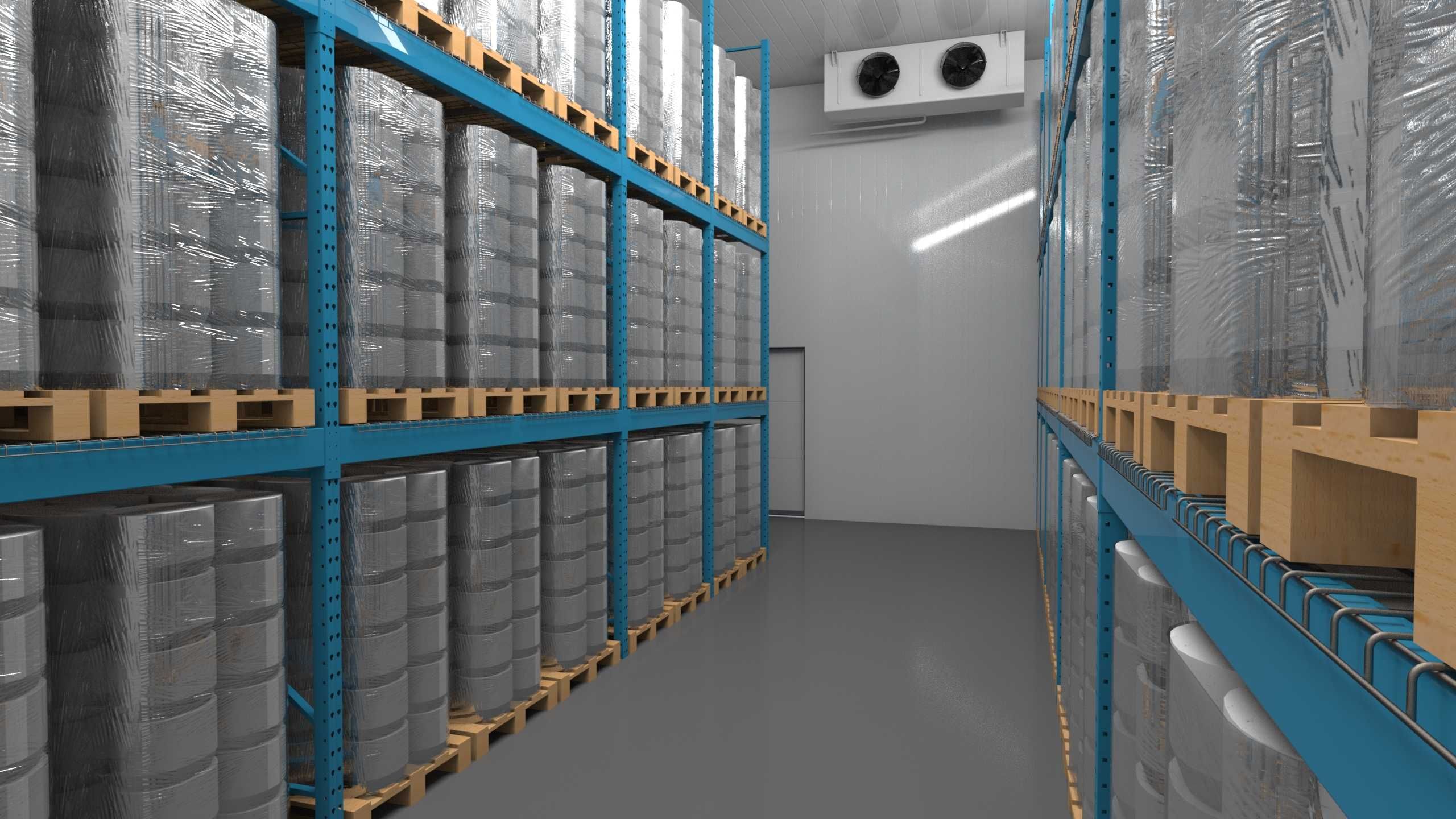 Камера заморозки/хранения молочной продукции – установка с о