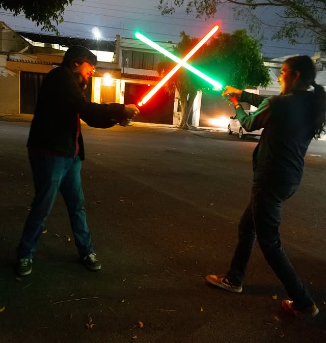 Световой меч джедая — свага в твоих руках