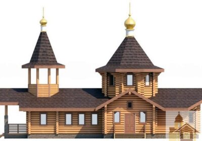 budivnitstvo tserkvi z zrubu