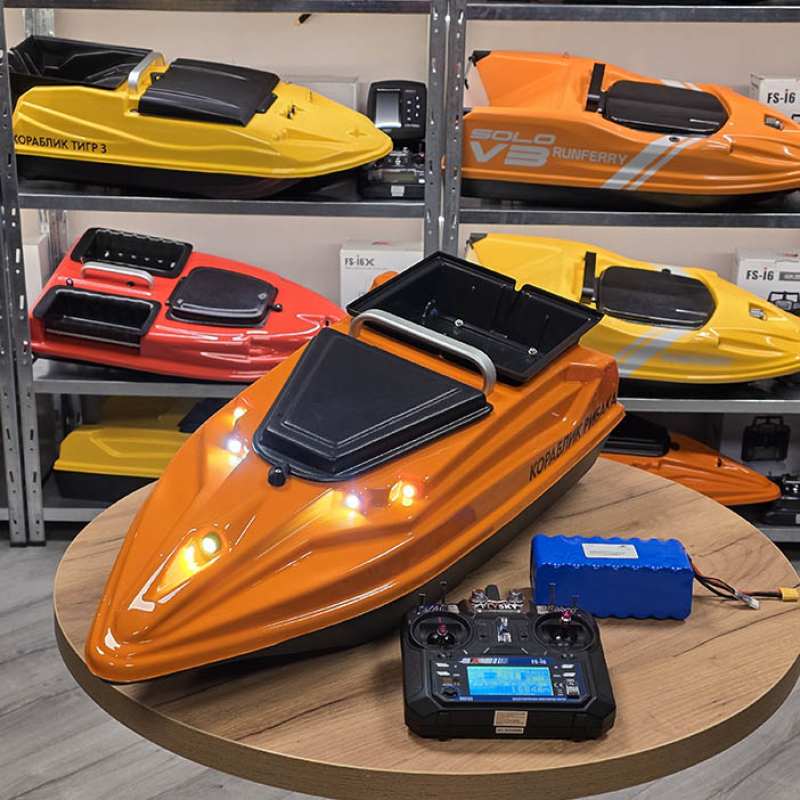 Кораблики для риболовлі з GPS автопілотом