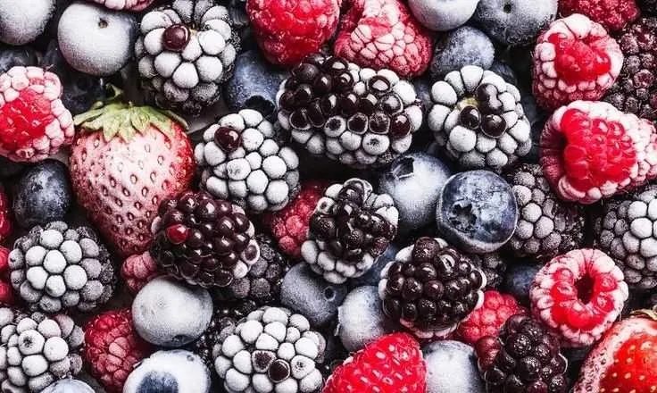 Холодильна та морозильна камери для Заморозки малини і суниц