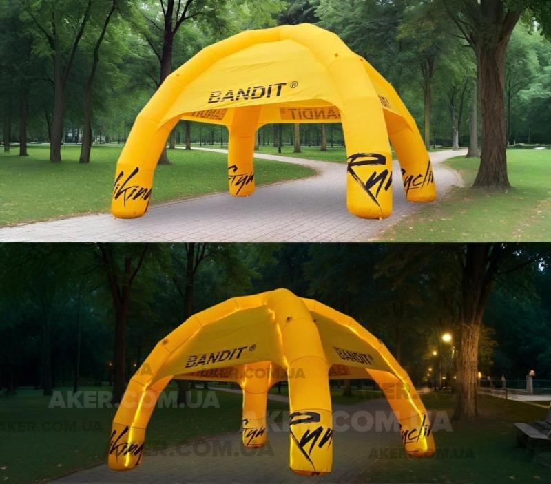 Надувні арки та надувні намети. Надувна рекламна.