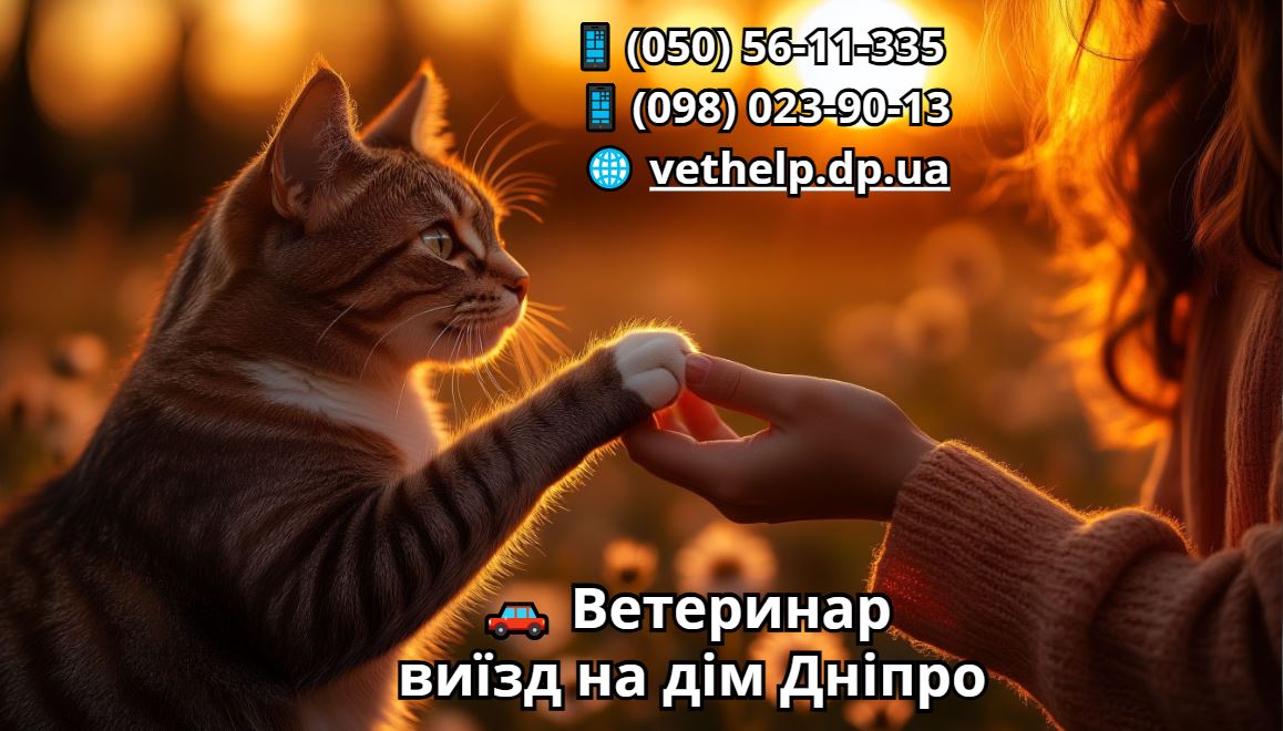Ветеринар на дім Дніпро – Кастрація, Стерилізація,