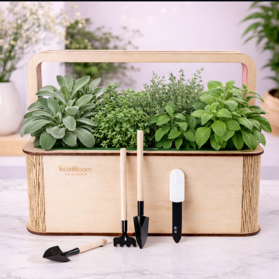 Квітучі подарункові набори на 8 березня. EcoBloom