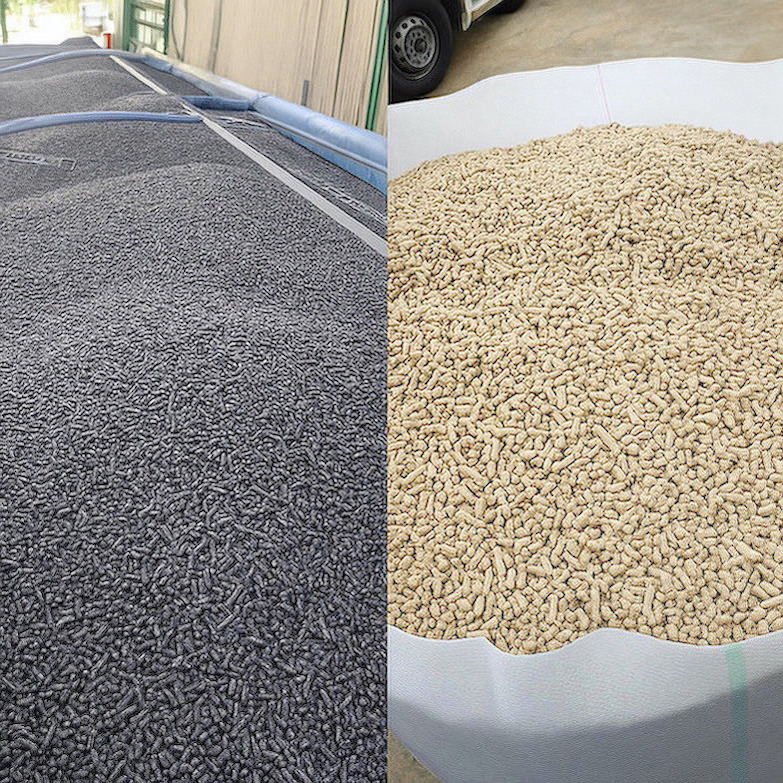 Пелети з лушпиння, гранули та пелети з дерева для підприємст