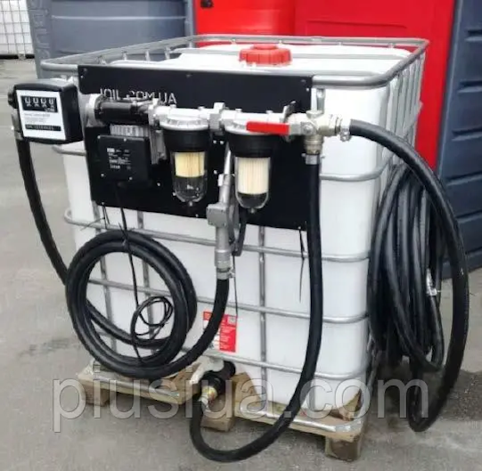 Міні АЗС Єврокуб 1000 л — мобільна заправочна станція для ди