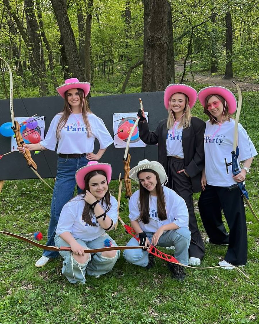 День народження в тирі Київ — стрільба з лука для дітей і до