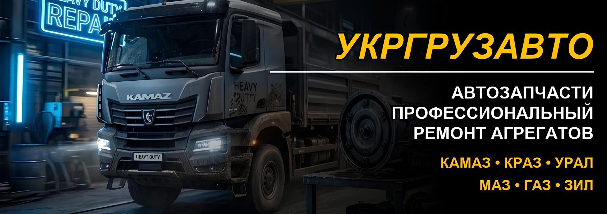 Автозапчастини до вантажних автомобілів