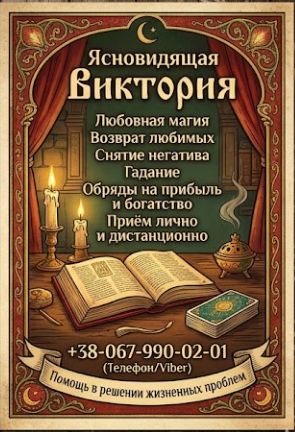 Ритуальная магия Одесса. Обряды на любовь.