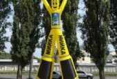 Аеромен вивіска магазину каварні